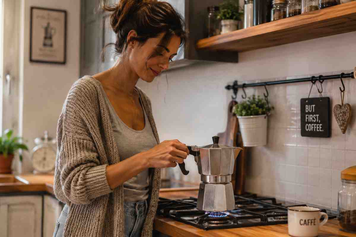 donna fa caffé