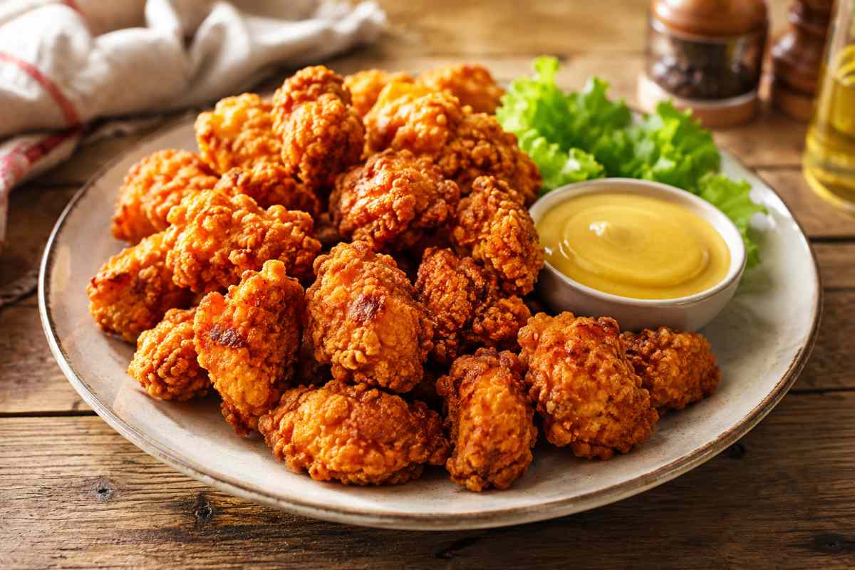 bocconcini di pollo fritti
