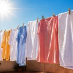bucato steso al sole